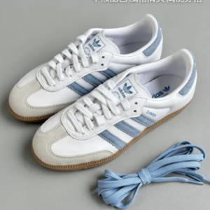 ADIDAS SAMBA OG WHITE ASH BLUE 焦糖白藍寶 JS1391