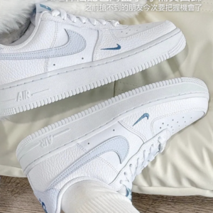 NIKE AIR FORCE 1 LOW WHITE AEGEAN 海鹽小勾 HV2511-100